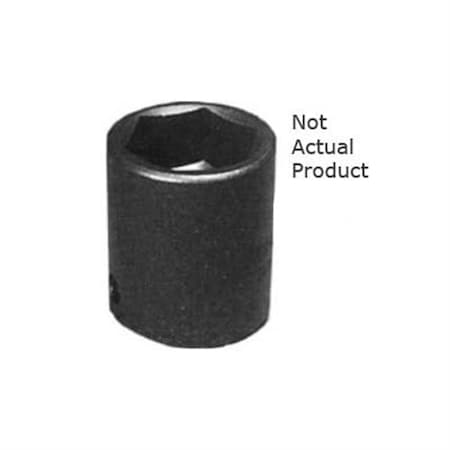 K-Tool International 1/2" Drive Impact Socket black oxide, Shllw 6 Pnt Impct 1/2"Dr, 1-3/16 KTI-33138